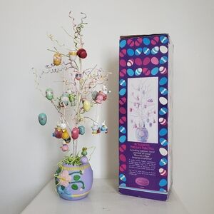 1996 Vintage Holiday Workshop 18" Easter Ornament Tabletop Decorative Tree